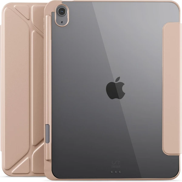 iWant Hero flipové púzdro Apple iPad Air 13" (2024) ružové - Puzdra - Hlavný obrázok
