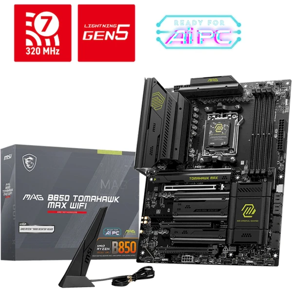 MSI MAG B850 TOMAHAWK MAX WIFI  - Základné dosky - Obrázok F2VC000N01