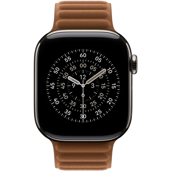Apple Watch 42/41/40/38mm karamelový magnetický ťah S/M - Remienky - Obrázok F31I000K01