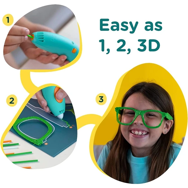 3Doodler 3D pero Štart+ 72 náplní + 12 šablón - 3D Perá - Obrázok F370000K01