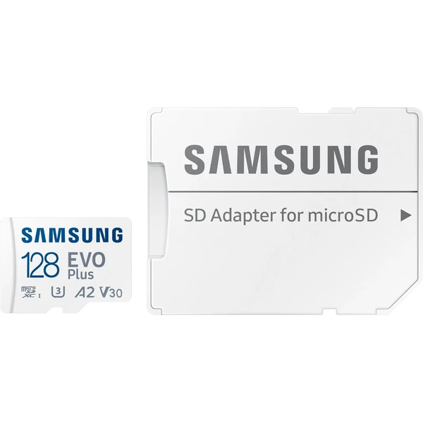 Samsung EVO Plus microSDXC 128GB + SD adaptér - Pamäťové karty - Obrázok F386000L01