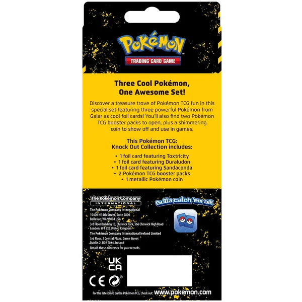Pokémon TCG: Knock Out Collection - Pokémon karty - Obrázok F3HC100501