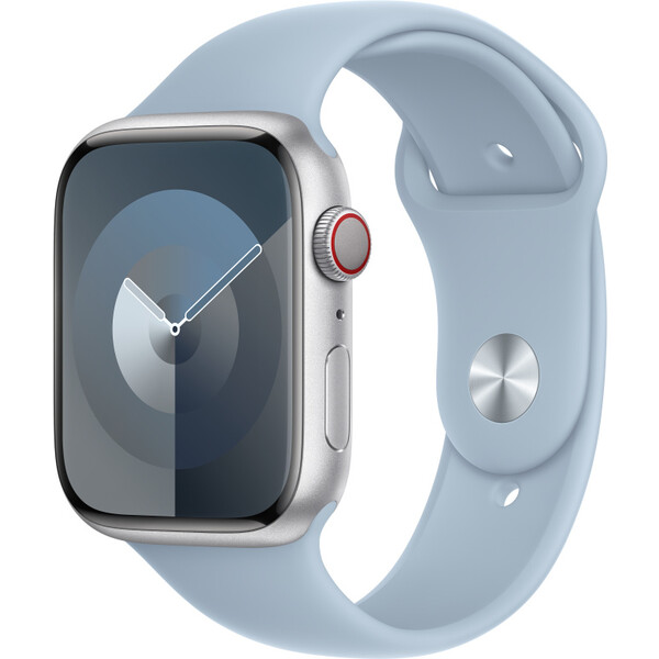 E-shop Apple Watch športový remienok 45mm svetlo modrý M/L
