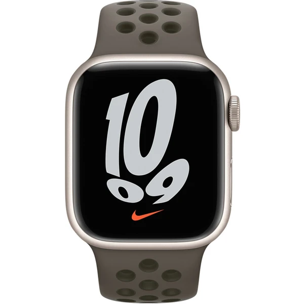 Apple Watch Nike športový remienok 41/40/38mm olivovo šedý/cargo khaki - Remienky - Obrázok F3WB100501