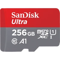 SanDisk MicroSDXC karta 256GB Ultra + adaptér - Pamäťové karty
