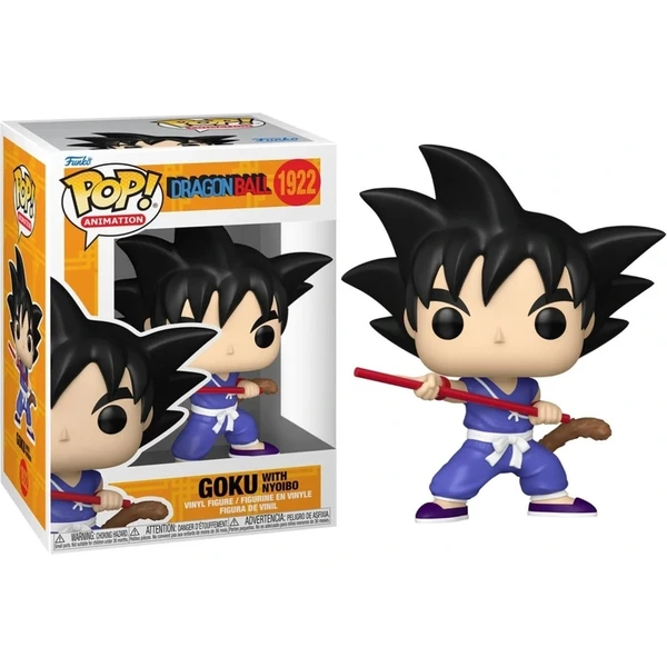 Funko POP! #1922 Animácia: Dragon Ball - Goku s Nyoibo - Funko POP! - Hlavný obrázok