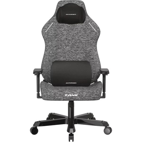 DXRacer TANK látková herná stolička šedá - Stoličky - Hlavný obrázok