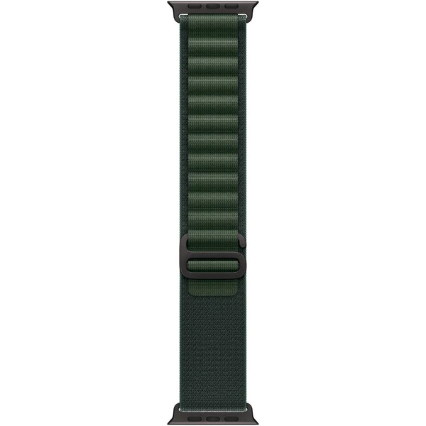 Apple Watch 49/44/45/46mm tmavo zelený alpský ťah s čiernym titánom S - Remienky - Obrázok F469000L01