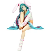 Figúrka Furyu Noodle Stopper: Hatsun Miku - Rabbit Ear Hood Pajama 14 cm - Figúrky