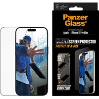 PanzerGlass® Ultra-Wide Fit sklo Apple iPhone 17 Pro Max s bezprašným aplikačným boxom - Ochranné fólie a sklo