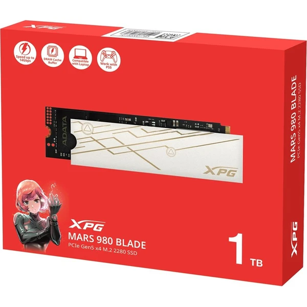 ADATA XPG Mars 980 Blade M.2 SSD - 1TB - SSD - Obrázok F4KM000K01