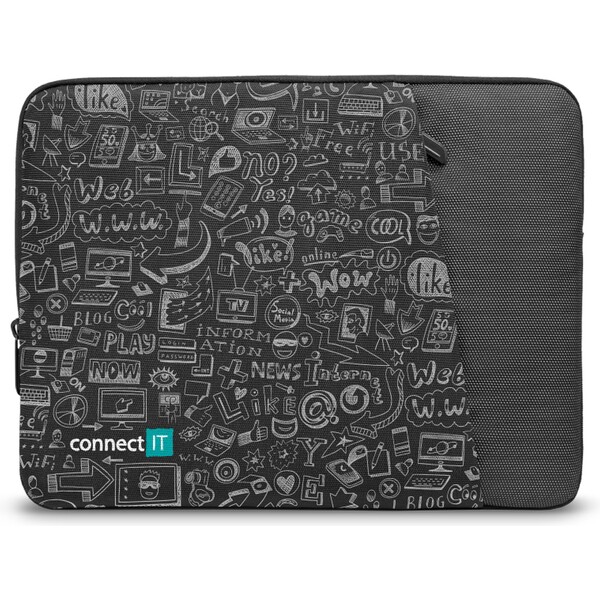 CONNECT IT Doodle púzdro pre notebook 15.6