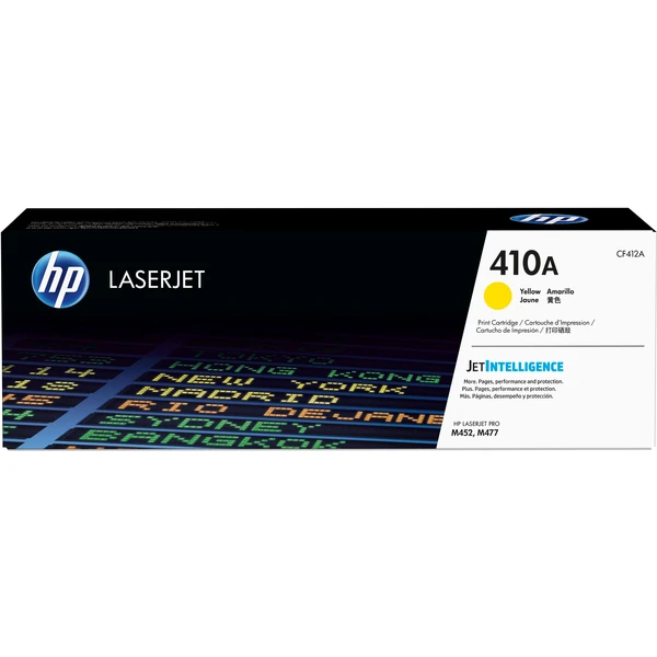 HP CF412A č. 410A Žltá originálna - Tonery - Hlavný obrázok