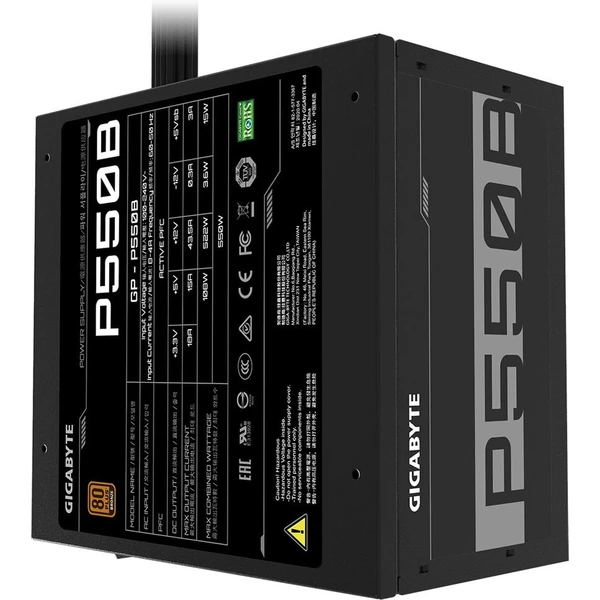 GIGABYTE GP-P550B 550W zdroj - Zdroje - Obrázok F4R5000K01