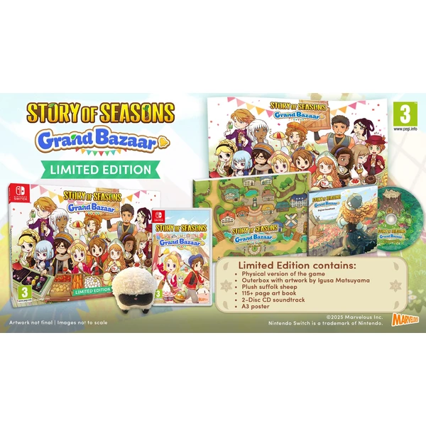 Story of Seasons: Grand Bazaar Limited Edition (Switch) - Hry na Nintendo Switch - Obrázok F4YE000O01
