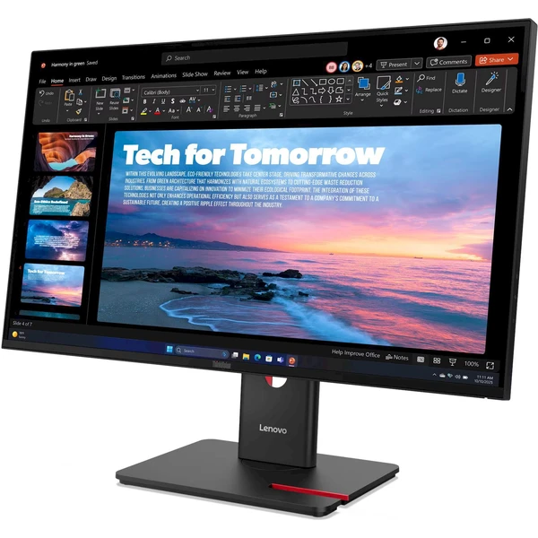 Lenovo ThinkVision T27QD-40 monitor 27" - Monitory - Obrázok F4YG000N01