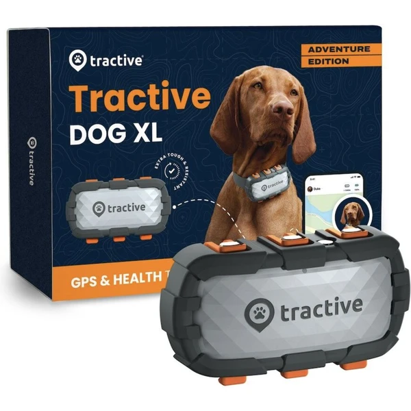 Tractive GPS DOG XL Adventure Edition tracker polohy a aktivity pre psov - GPS Moduly - Hlavný obrázok