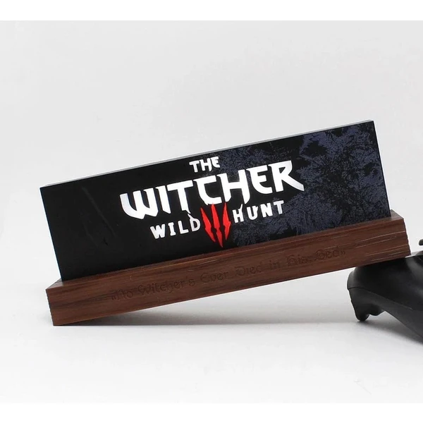 Svetlo LED The Witcher - Wild Hunt Logo 22 cm USB - Lampičky - Obrázok F5O5000L01