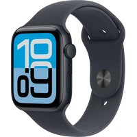 Apple Watch SE 3 (2025) 40mm Temne atramentový hliník s atramentovým športovým remienkom S/M - Inteligentné hodinky