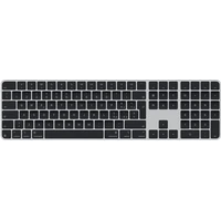 Apple Magic Keyboard s Touch ID a numerickou klávesnicou čierna - talianska - Klávesnice