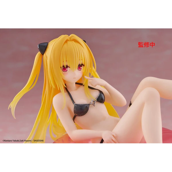 Figúrka Taito Prize To Love-Ru Darkness Aqua Float Girls - Golden Darkness 10 cm - Figúrky - Obrázok F62R000K01