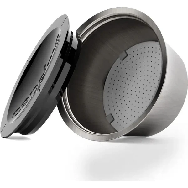 CAPSME Dolce Gusto® (Lungo) znovupoužiteľná kapsula a 1x silikónové viečko - Kávovary - Obrázok F69L000K01