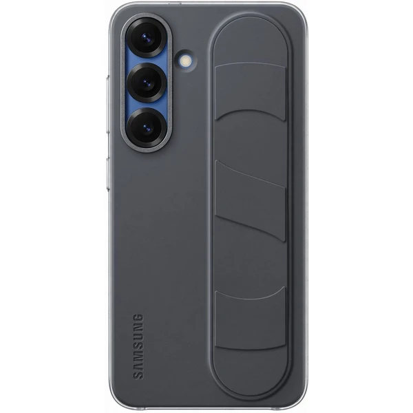 Samsung Standing Grip Case kryt s pútkom Galaxy S25 čierny - Puzdra - Hlavný obrázok