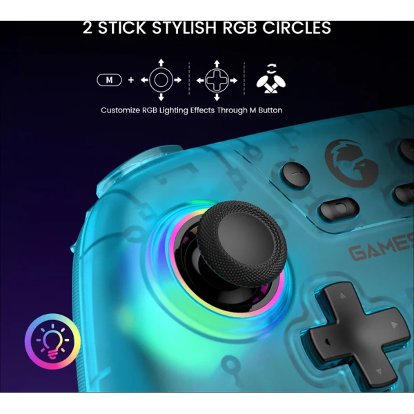 GameSir Nova multiplatformný herný ovládač Neon Teal (PC/Switch/mobile) - Herné ovládače - Obrázok F6F4000N01