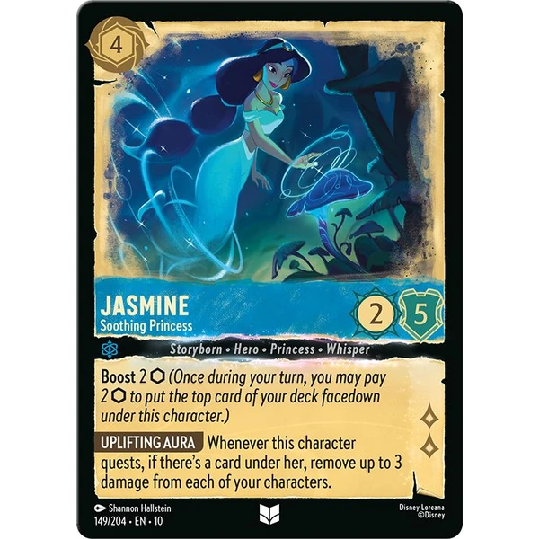 Disney Lorcana: Whispers in the Well - Starter Deck jeden Sapphire & Steel (Judy & Robin Hood) - Disney Lorcana TCG - Obrázok F6LK000K01