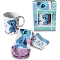 Darčekový set Lilo & Stitch - Cute Stitch hrnček a ponožky - Darčekové sady