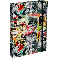 BAAGL Dosky na školské zošity A4 Jumbo Batman Komiks - Školské dosky