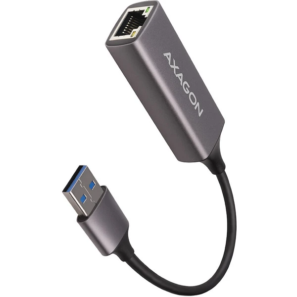 AXAGON ADETR USB A 3.2 Gen 1 Gigabit Ethernet sieťová karta auto inštal titánovo šedá - Sieťové karty - Hlavný obrázok