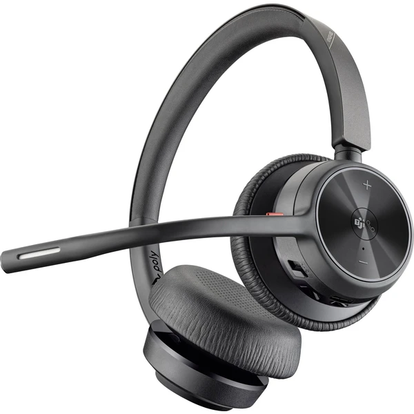 Poly Voyager 4320-M bezdrôtové slúchadlá + BT700 adaptér + nabíjacia stanica, čierna - Slúchadlá - Obrázok F774000L01