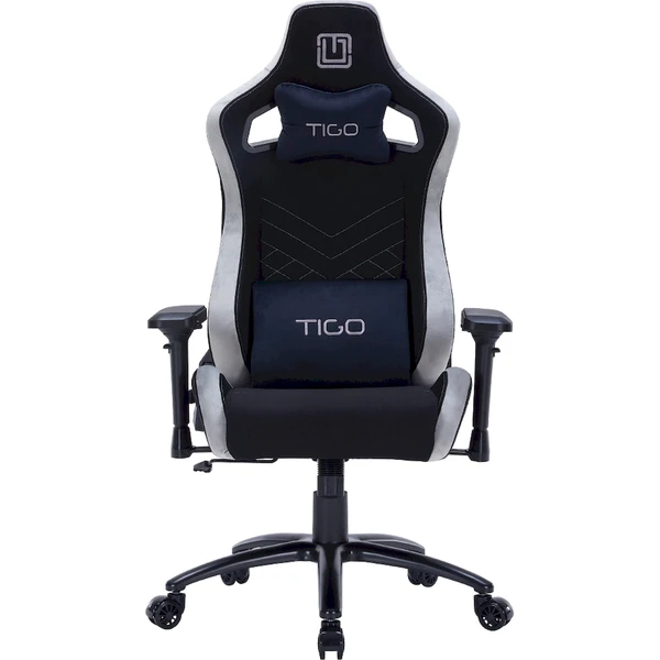 TIGO Witch herná stolička čierna/strieborná - Stoličky - Hlavný obrázok