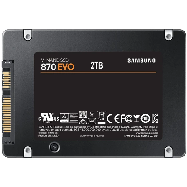 Samsung 870 EVO SSD 2,5" 2TB - SSD - Obrázok F78S000501