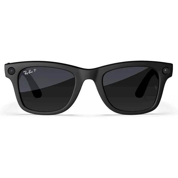 Meta RAY-BAN Wayfarer Gen2 (Štandardné) inteligentné matné okuliare (tmavé šošovky) čierne - AR okuliare - Obrázok F7AJ000K01