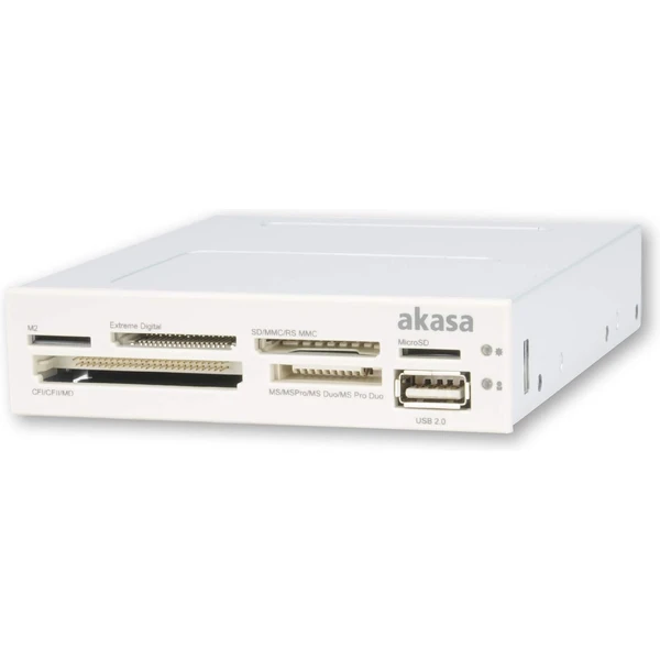 Akasa int. USB 2.0 interná čítačka kariet + USB 2.0 - Čítačky pamäťových kariet - Obrázok F7BJ000K01