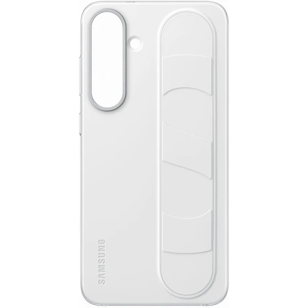 Samsung Standing Grip Case kryt s pútkom Galaxy S25+ biely - Puzdra - Obrázok F7CC000J01