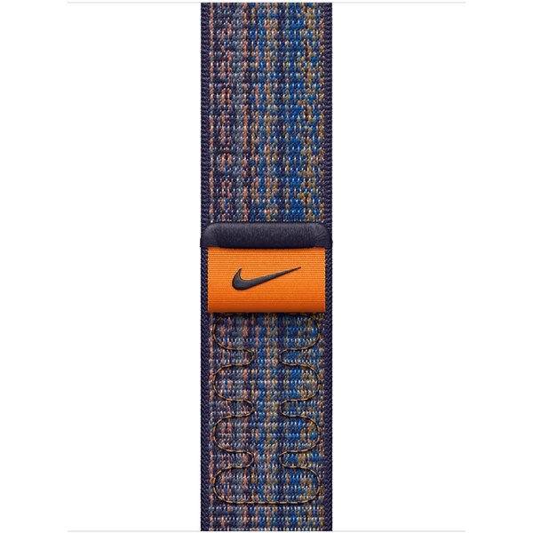Apple Watch 41/40/38mm Game Royal / oranžový prevliekací športový remienok Nike - Remienky - Obrázok F7H5000701