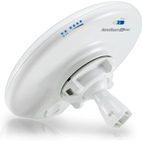 Ubiquiti NanoBeam 5AC-Gen2 AirMax vonkajší prístupový bod biely - Access pointy - Obrázok F7RA000N01