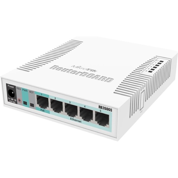 MikroTik Cloud Smart Switch CSS106-5G-1S