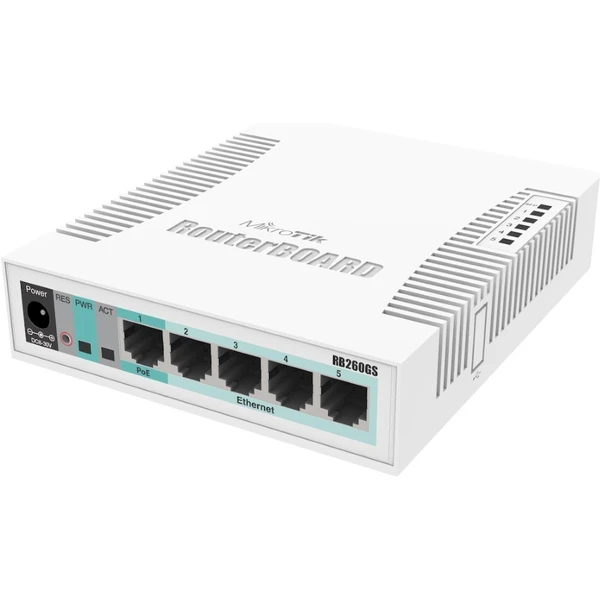 MikroTik Cloud Smart Switch CSS106-5G-1S - Switche - Hlavný obrázok