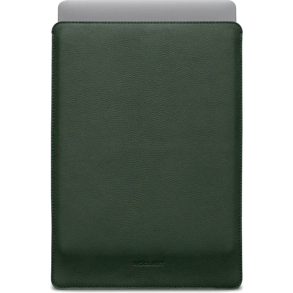 Woolnut kožené Sleeve puzdro pre 16" MacBook Pro tmavo zelené - Puzdra - Hlavný obrázok