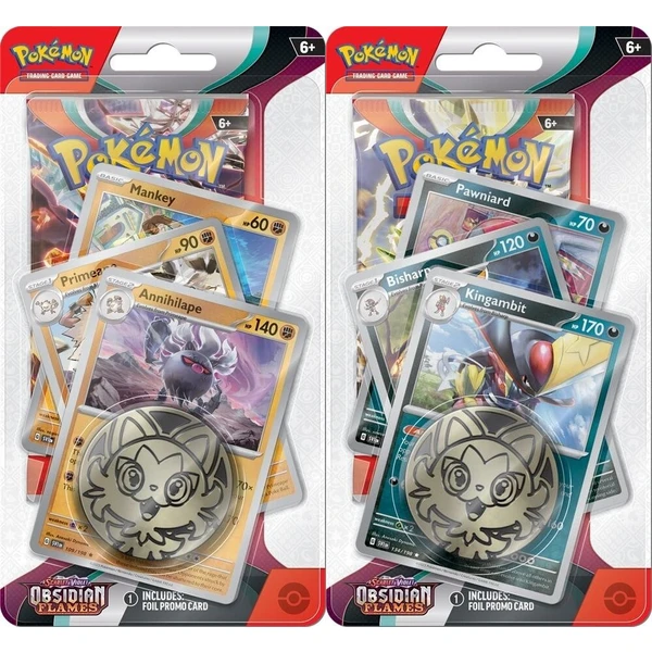 Pokémon TCG: SV03 Obsidian Flames - Premium Checklane Blister - Pokémon karty - Hlavný obrázok