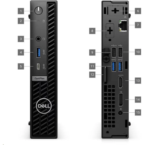 DELL OptiPlex 7020 Micro MFF (XJJ9F) - Stolné počítače - Obrázok F816000N01