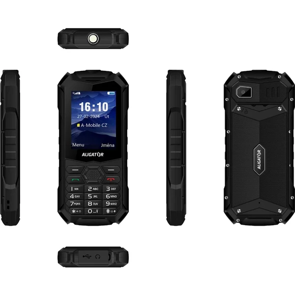 ALIGATOR R35 eXtremo čierny - Mobilné telefóny - Obrázok F845000O01