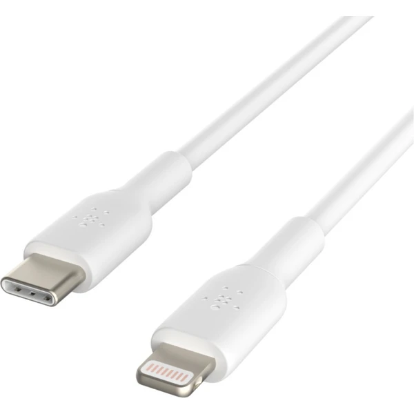 Belkin BOOST Charge USB-C/Lightning napájací kábel 1m biely - Káble a redukcie - Obrázok F889400301