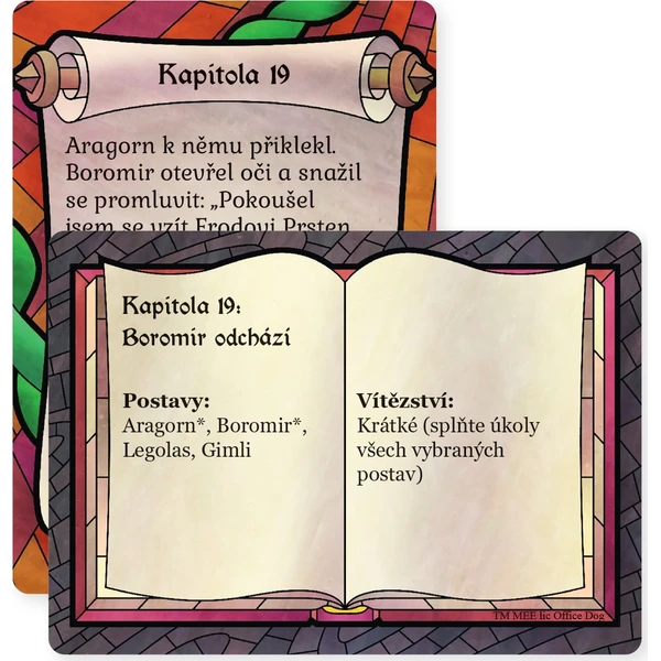 Štychová kartová hra Pán prsteňov: Dve veže - Kartové hry - Obrázok F89S000K01