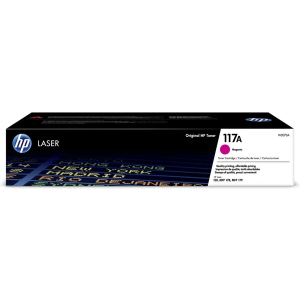 HP W2073A č. 117A Ružová originálna - Tonery - Hlavný obrázok