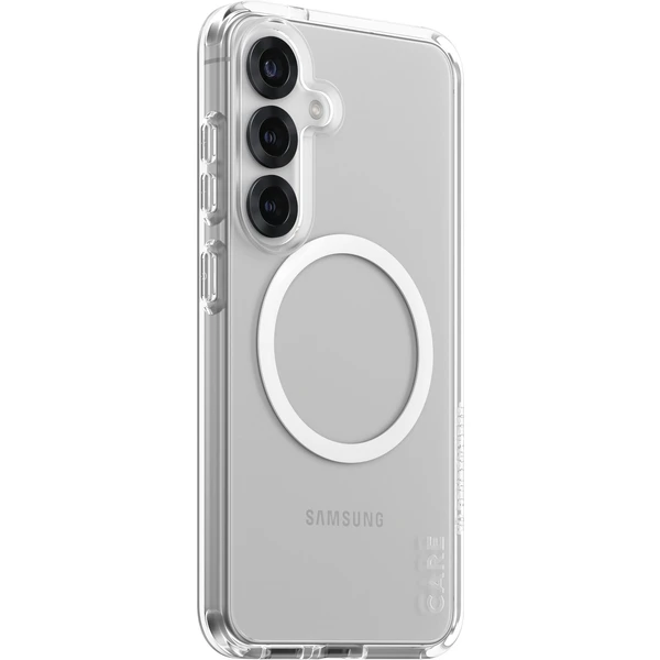 PanzerGlass® CARE kryt Samsung Galaxy S25 Urban Combat číry/biely QI - Puzdra - Hlavný obrázok